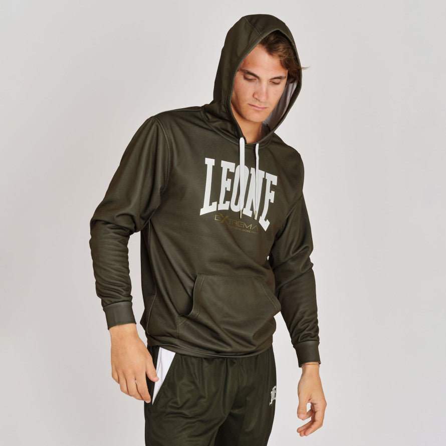FELPA CON CAPPUCCIO LOGO