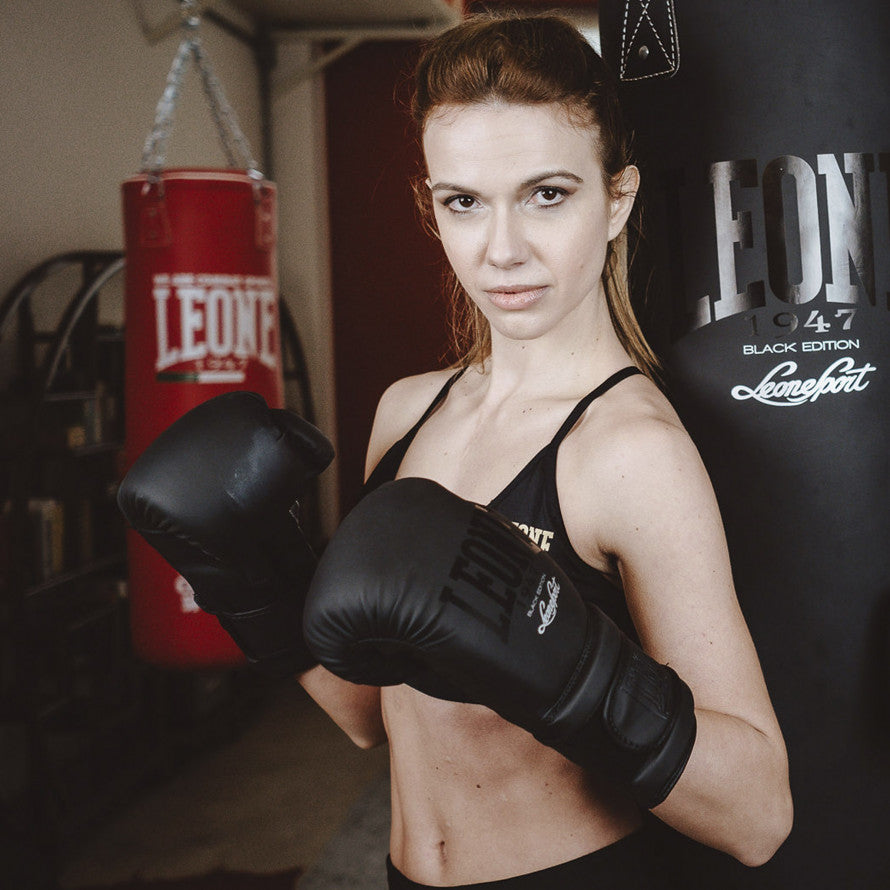 GUANTI BOXE BLACK&WHITE