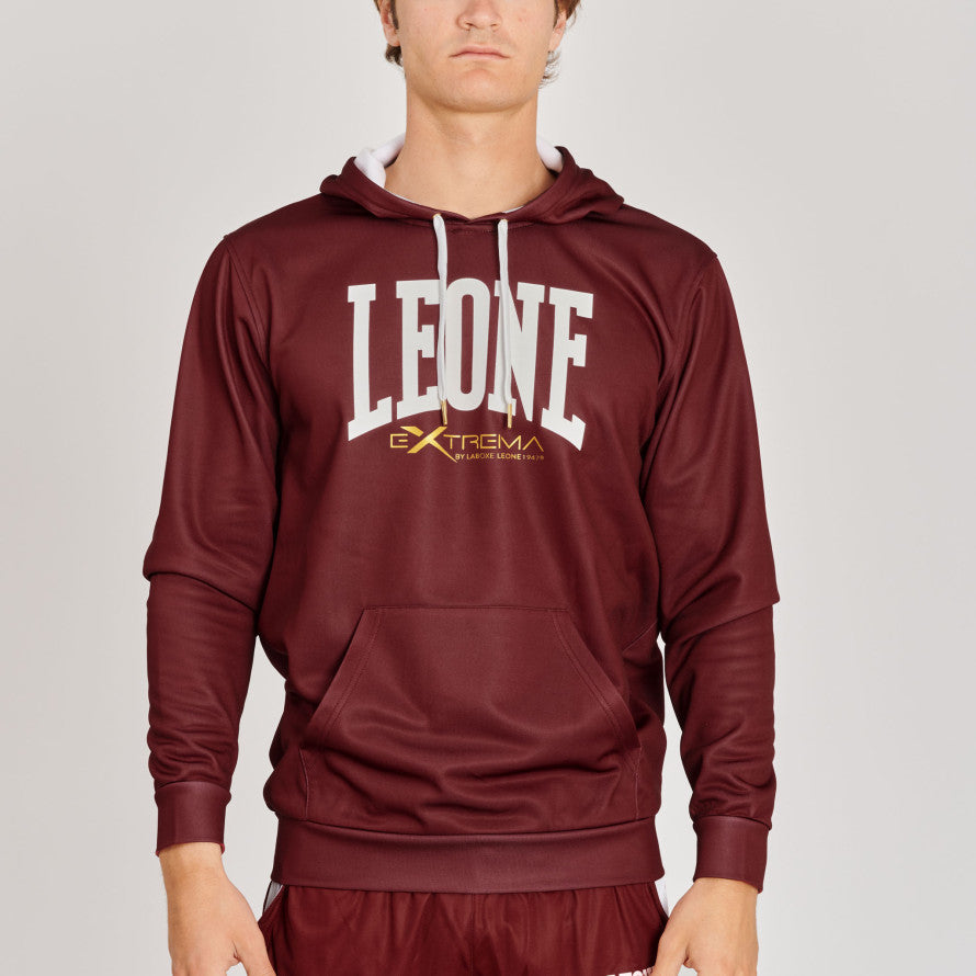 FELPA CON CAPPUCCIO LOGO