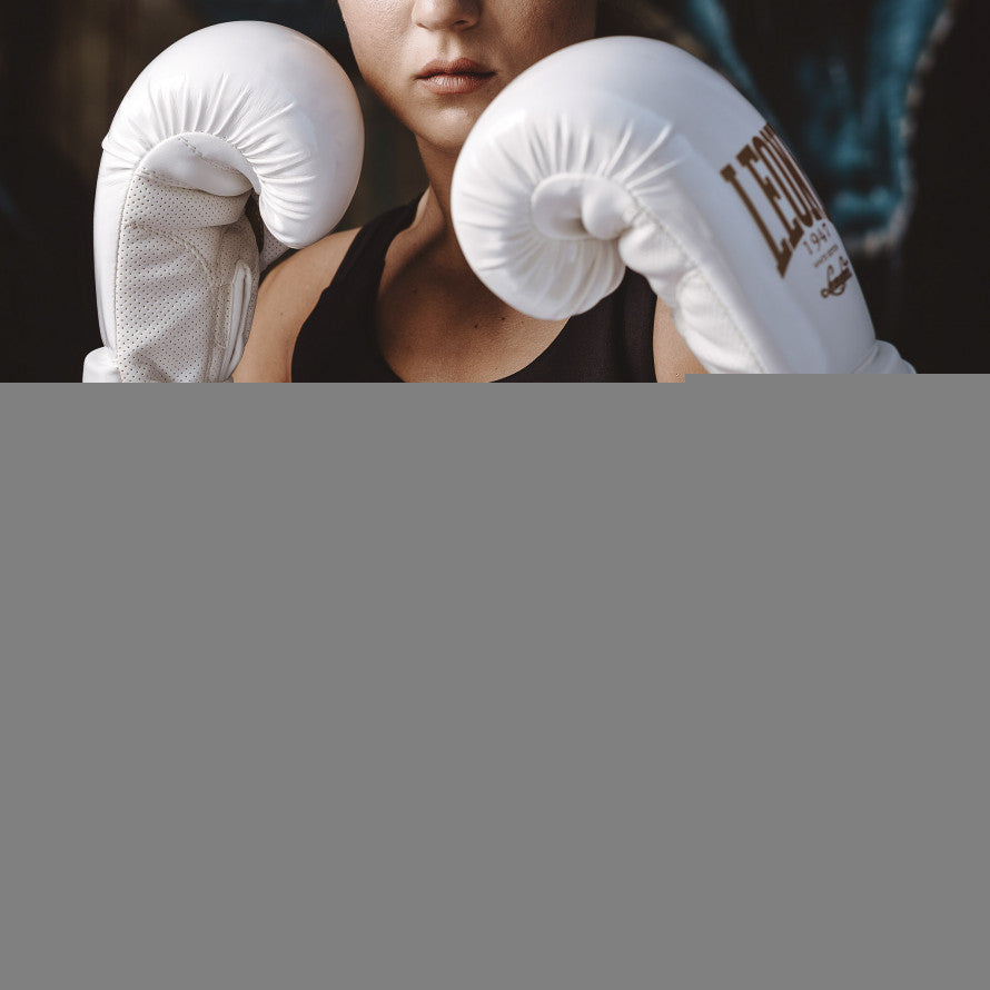 GUANTI BOXE BLACK&WHITE